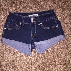 Girl jean shorts